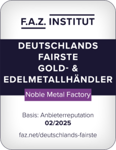 FAZ-Siegel_Deutschlands Fairste_2025_Noble Metal Factory